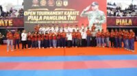 Turnamen Karate Piala Panglima TNI 2026 Dibuka di Malang, Diikuti 3.050 Karateka