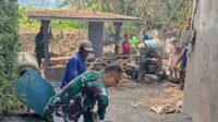 Jembatan Perintis Garuda Cemorokandang Terus Dikebut, TNI dan Warga Kompak