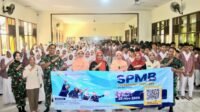 Tim Sosialisasi SPMB SMA Pradita Dirgantara Lanud Abd Saleh Sambangi SMP Negeri 5 Malang