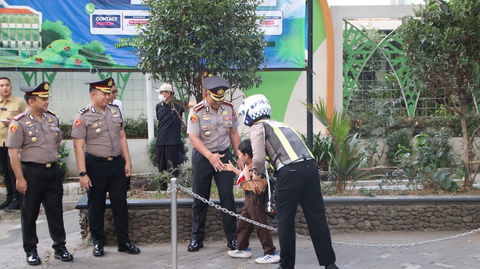 Polresta Malang Kota Intensifkan Gatur Lalin Pagi