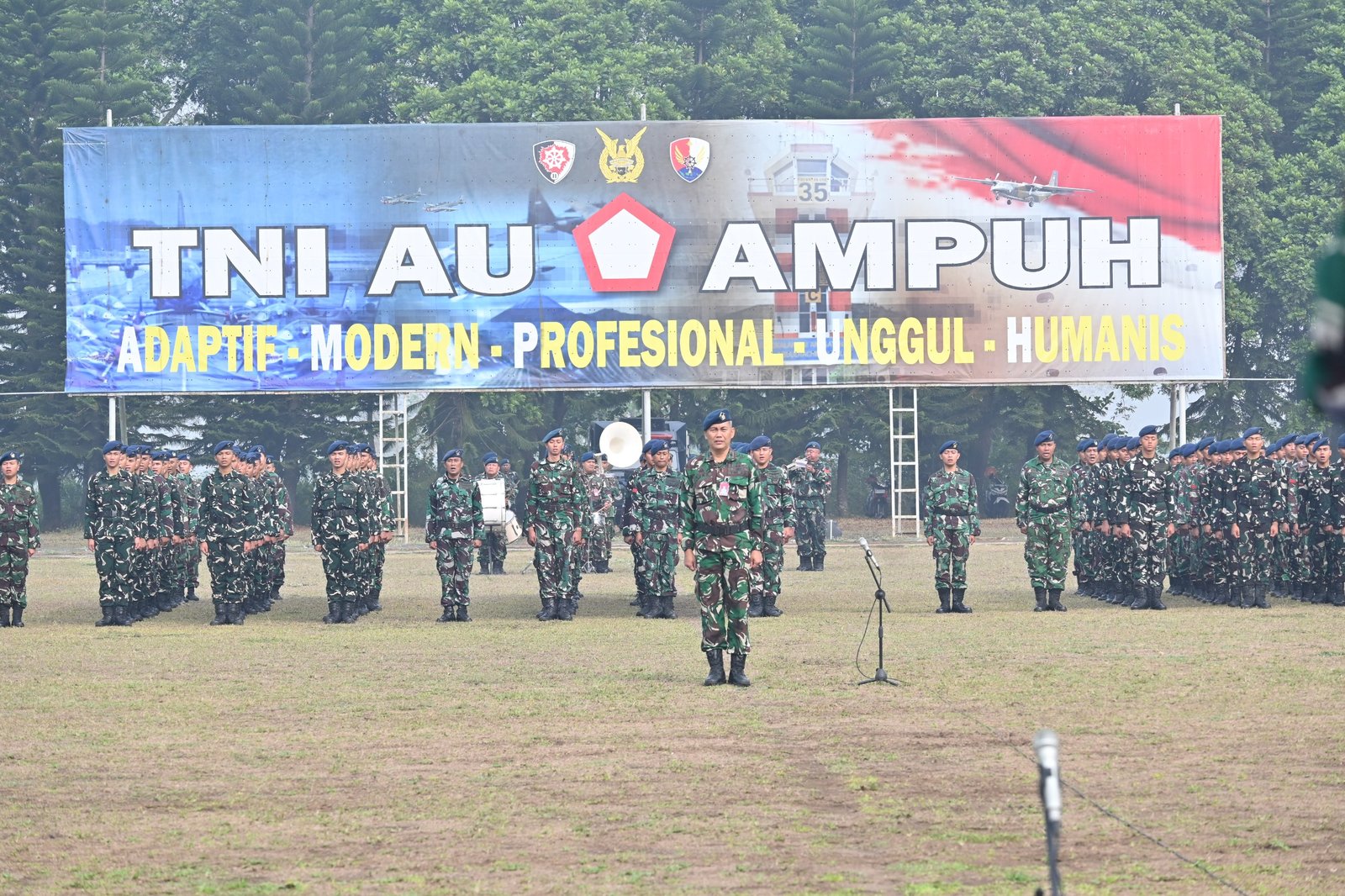 Danlanud Abd Saleh Pimpin Upacara Sumpah Pemuda