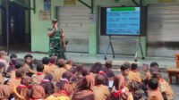 Babinsa Sawojajar Bekali Siswa SDN Anti-Bullying