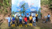 Walikota dan Kapolresta Malang Kota Bersihkan Sungai Metro