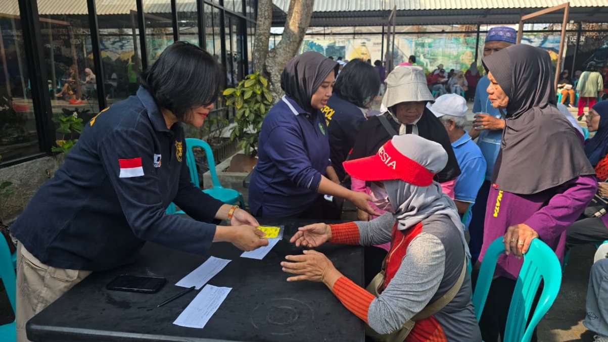 Polresta Malang Kota Gelar Sarapan dan Cek Kesehatan Gratis