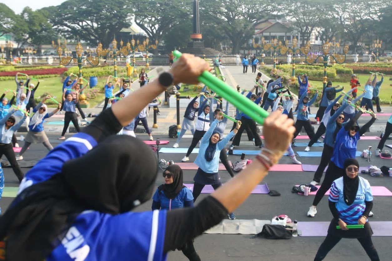 IJTI Malang Raya dan Pemkot Malang Gelar Pound with View Vol. 2, Kampanyekan Kesehatan Mental