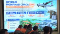Danlanud Abd Saleh Sambut Kasad dan BNPB