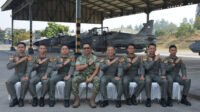 Danlanud Abd Saleh Lepas Pesawat Hawk
