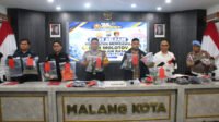 Polresta Malang Kota Sita Empat Bom Molotov