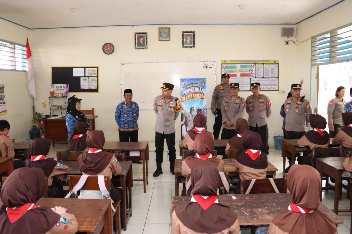 Polres Malang Perkuat Polisi Jogo Sekolah