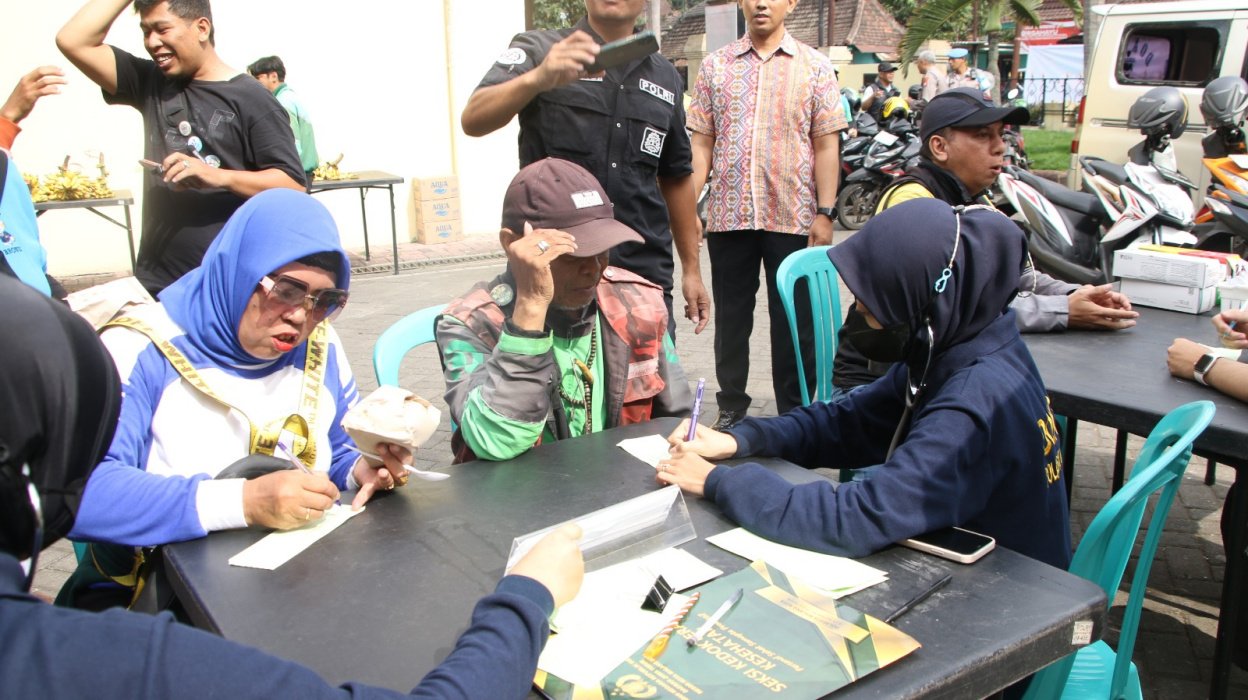 Polresta Malang Kota Gelar Cek Kesehatan Gratis