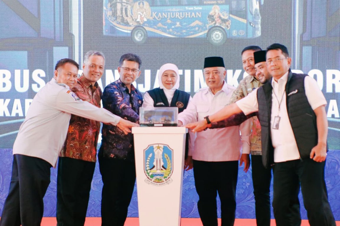 Gubernur Khofifah Resmikan Trans Jatim Koridor II